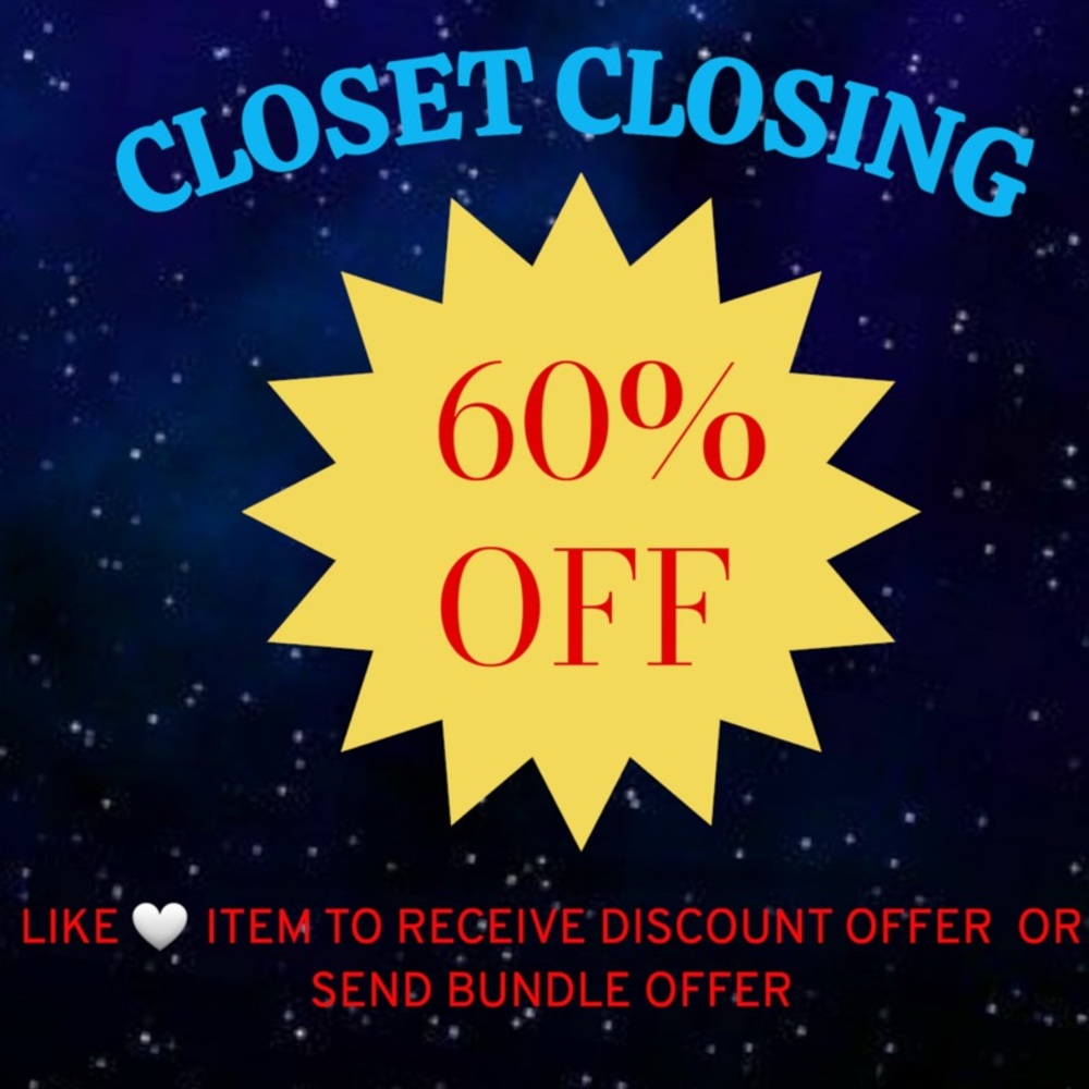 Closet Closing! 60% Off Jewelry/Clothes/Accessories